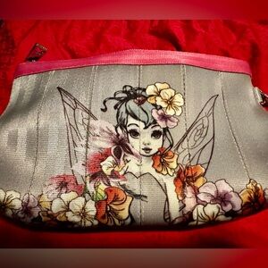 Harveys X Disney Couture Collection - Tinker Bell Silver Clutch